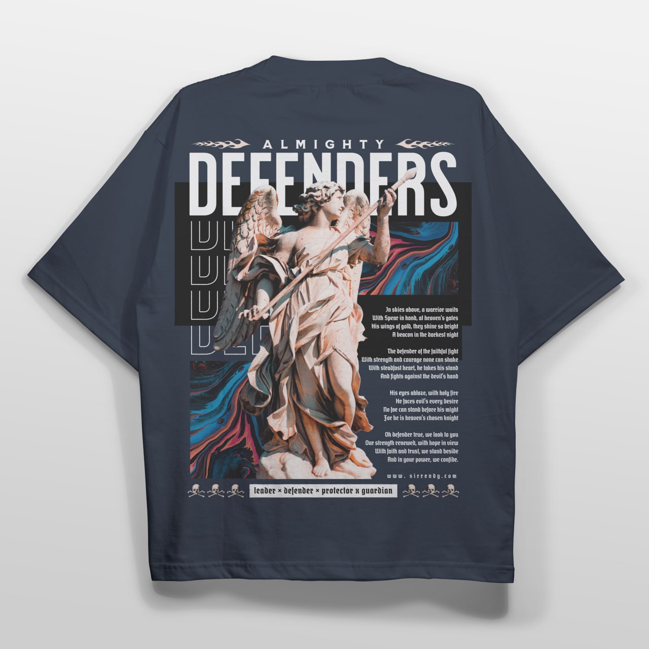 Camiseta Belico Estamapadas Angeles 1