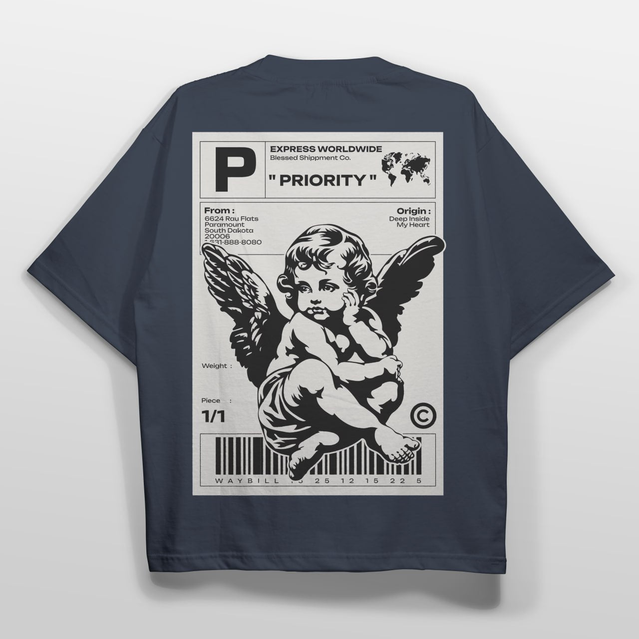 Camiseta Belico Estamapadas Angeles 1