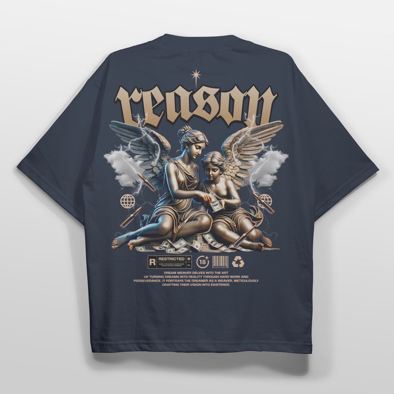 Camiseta Belico Estamapadas Angeles 1