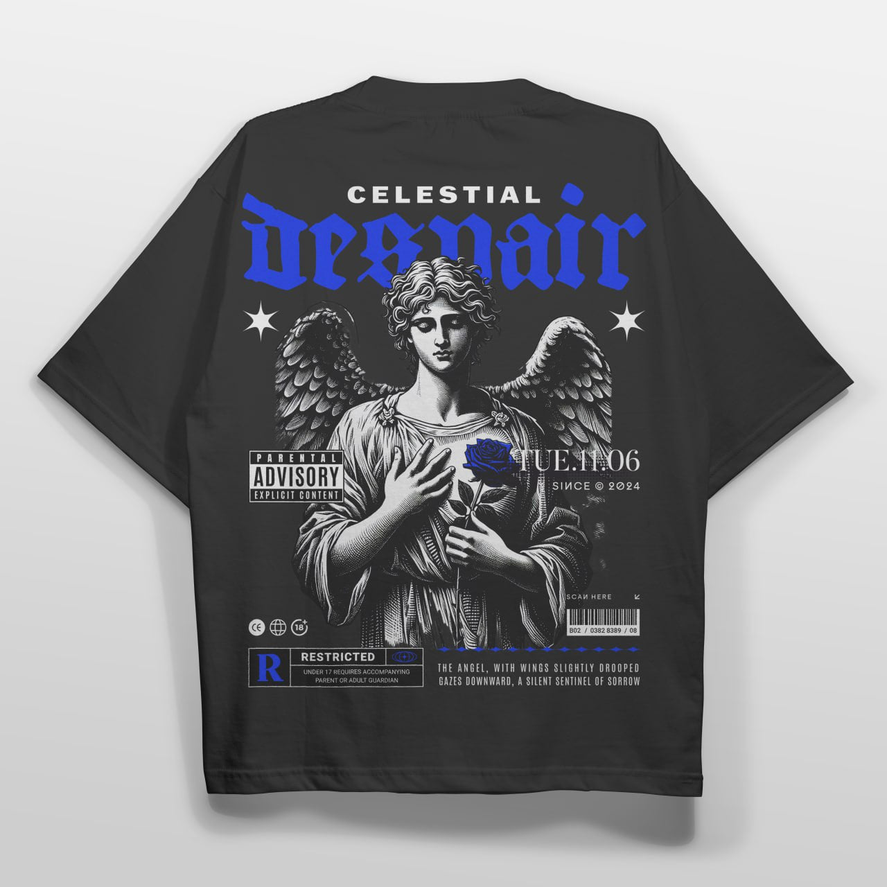 Camiseta Belico Estamapadas Angeles 1