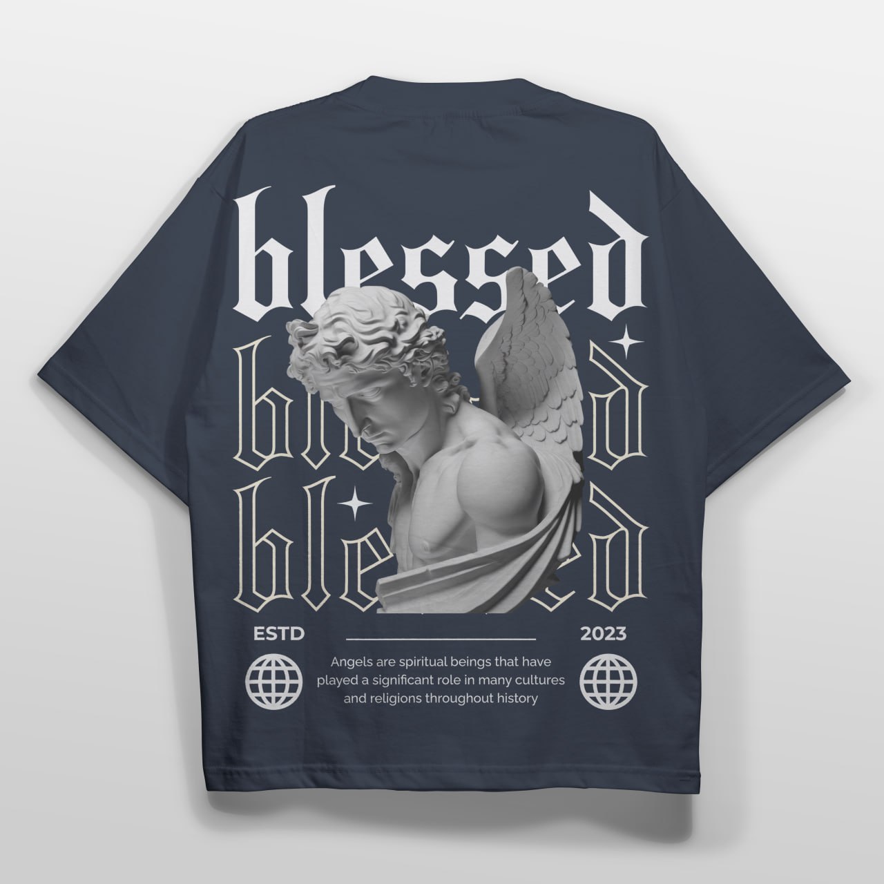 Camiseta Belico Estamapadas Angeles 1