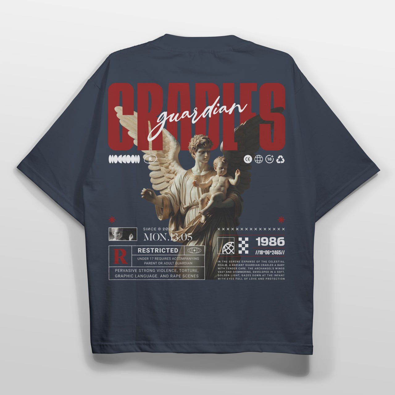 Camiseta Belico Estamapadas Angeles 1