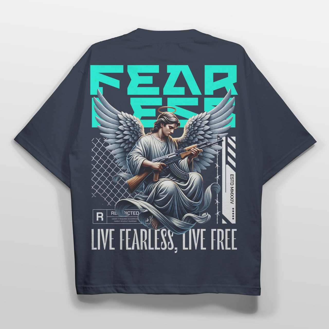 Camiseta Belico Estamapadas Angeles 1