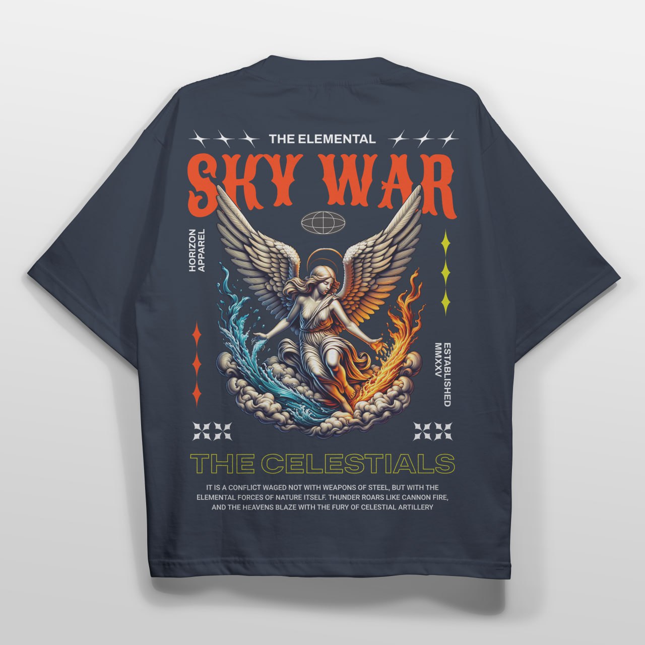 Camiseta Belico Estamapadas Angeles 1