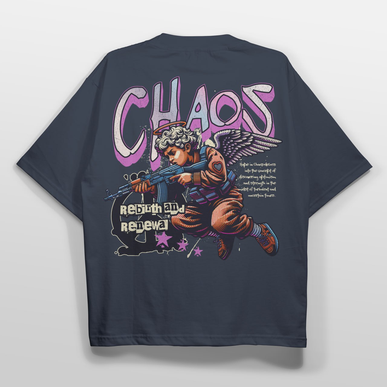 Camiseta Belico Estamapadas Angeles 1