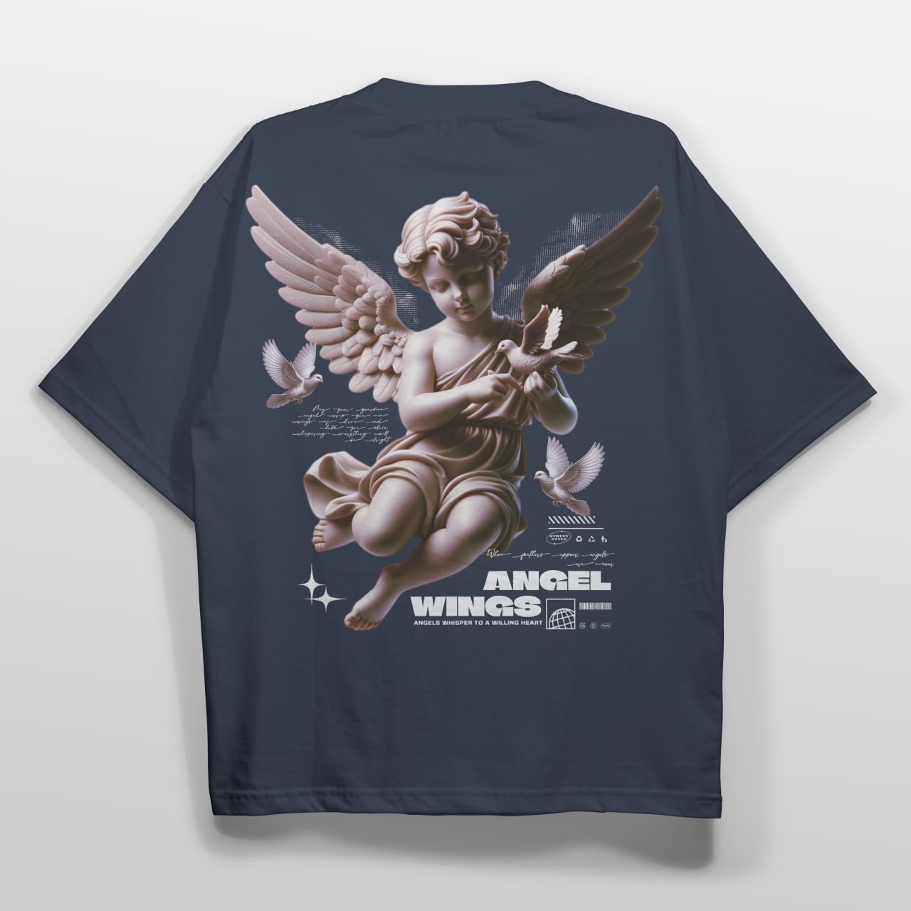 Camiseta Belico Estamapadas Angeles 1