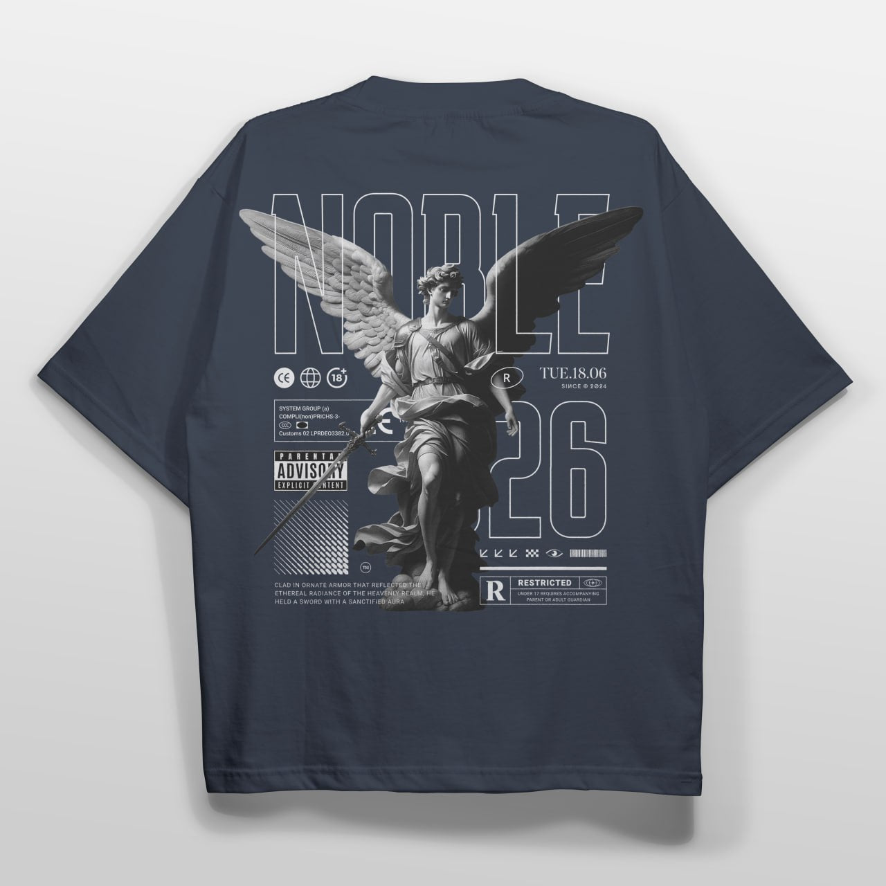 Camiseta Belico Estamapadas Angeles 1