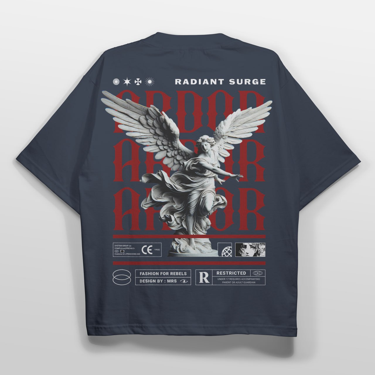 Camiseta Belico Estamapadas Angeles 1