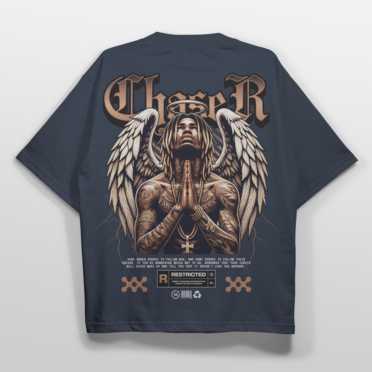 Camiseta Belico Estamapadas Angeles 1