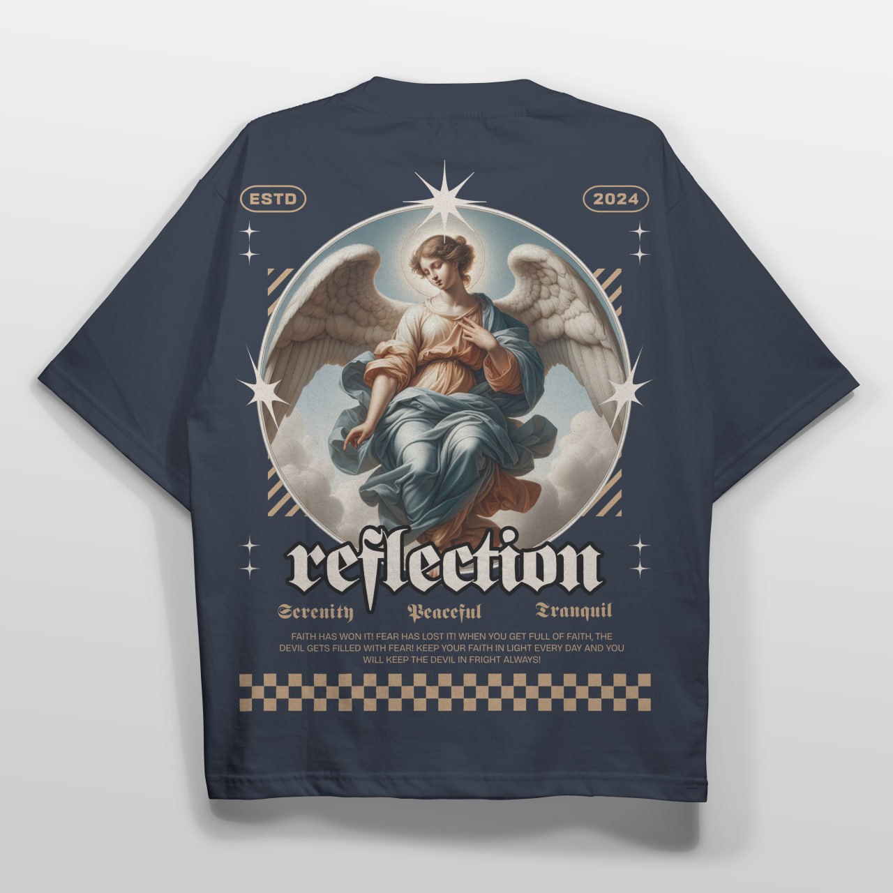 Camiseta Belico Estamapadas Angeles 1