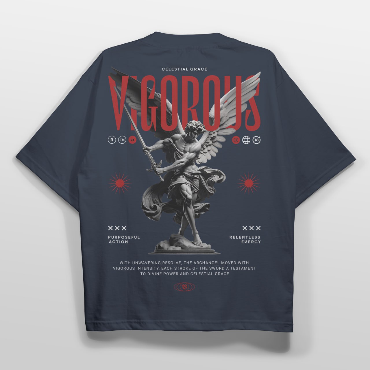 Camiseta Belico Estamapadas Angeles 1