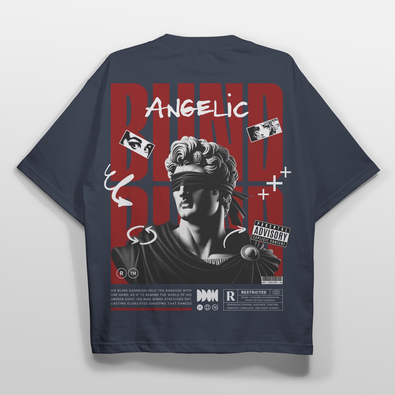 Camiseta Belico Estamapadas Angeles 1