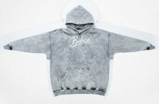 Buzo Bélico Gris Acid Wash Importado 430 gramos